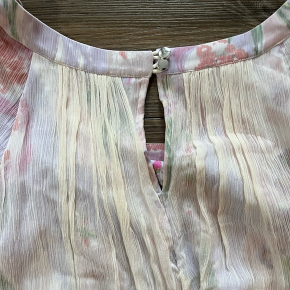 HD in Paris Dipped Chroma Swing Dress Floral Ombré Women’s 6 - Picture 10 of 11